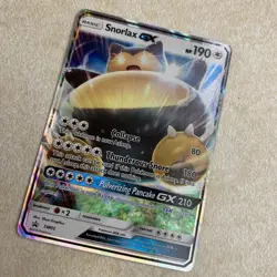 Pokemon TCG Snorlax GX - Promo SM Promos SM05 LP - Image 2