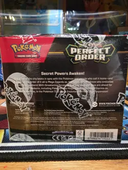 Pokemon Mega Evolution Perfect Order Booster Box New/Sealed With Acrylic Case - Image 4