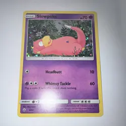 The Pokemon Company Slowpoke 005/012 McDonald's 2018 Promo Holo English 70 - Image 1