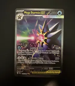 Pokemon Mega Starmie EX 118/108 Evolutions Holo Ultra Rare - Image 1