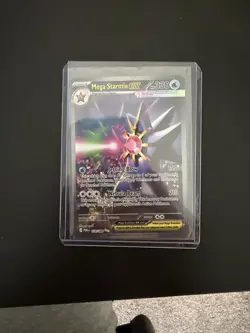 Pokemon Mega Starmie EX 118/108 Evolutions Holo Ultra Rare - Image 3