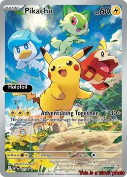 Pikachu - 027 [Pokemon SVP - 027] Holofoil - Image 1