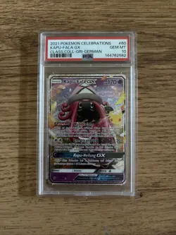 2021 Pokemon Celebrations Classic Collection Tapu Lele Gx #60/145 PSA 10 - Image 1