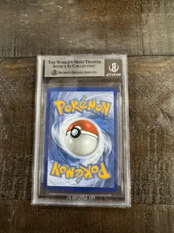 2023 Pokemon SV Promo #14 Lucario Cosmos Holo Stamp Promo Beckett BGS 9 Mint - Image 2