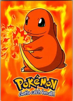 Pokemon Movie Topps 1999 Charmander - Image 1