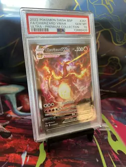 PSA 10 Pokemon TCG Charizard VMAX SWSH261 Black Star Promo - Image 2