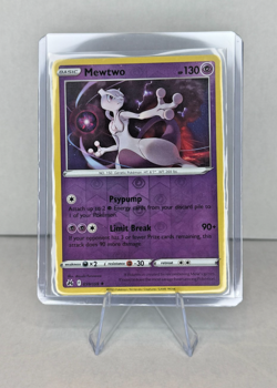 Pokemon TCG NM Mewtwo 059/159 SWSH: Crown Zenith Reverse Holo 2023 - Image 1