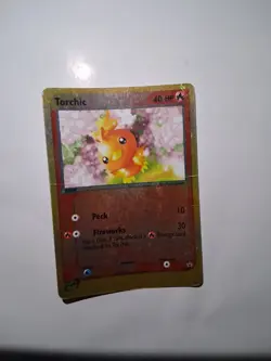 Torchic 008 Nintendo e-League Reverse Holo Promo Basic HP English Nishida - Image 1