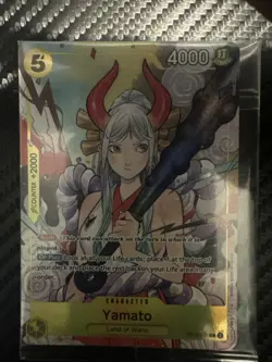 One Piece CCG Yamato ST13-016 Promotion Rush Foil Card Sealed - Image 1