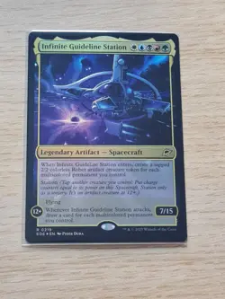 MTG Infinite Guideline Station - ENG - Foil- Rare - NM Edge of Eternities! - Image 1