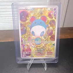 Marill 232/217 Illustration Rare Holo Full Art SV 151 English 2023 - Image 1