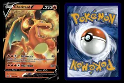 Charizard V 018/159 Ultra Rare Crown Zenith Pokemon Card - Image 1
