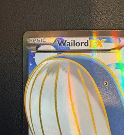 Pokemon TCG Wailord EX #147/160 Primal Clash - XY Full Art - NM - Image 3