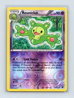 Reuniclus 35/124 Rare Fates Collide Pokemon Reverse Holo Lightly Played - Image 1