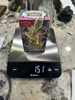151g VERY HEAVY! -Pokemon TCG Ascended Heroes Booster Bundle-GOD PACKU Maybe - Image 1