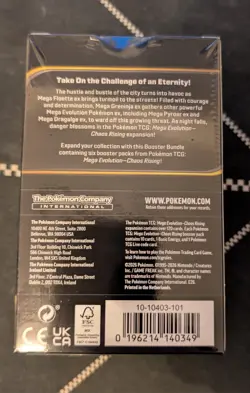 Pokemon TCG: Mega Evolution-Chaos Rising Booster Bundle (6 Packs)🔥 ✅ - Image 2