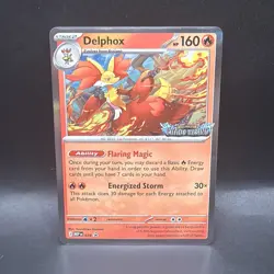 Delphox MEP 074 - Prerelease Stamped Promo - Pokemon TCG: Chaos Rising B - Image 1