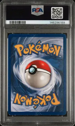 1999 POKEMON BASE SET UNLIMITED #10 MEWTWO-HOLO PSA 1 - Image 2