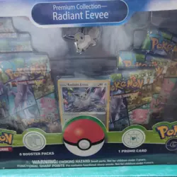 Pokemon TCG: Pokemon GO Radiant Eevee Premium Collection Box: New/Factory Sealed - Image 1