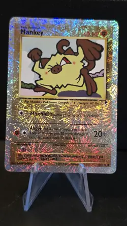 Pokemon Tcg Mankey 81/110 Legendary Collection Reverse Holo - Image 1