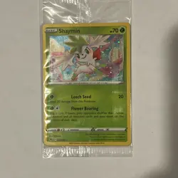 Pokemon TCG Shaymin Pokemon 015/185 Cosmos Holo Rare SEALED PROMO Card - Image 1