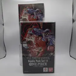 Bandai One Piece Card Game Time of Battle DP-11 Double Pack Set 11 English - Image 1