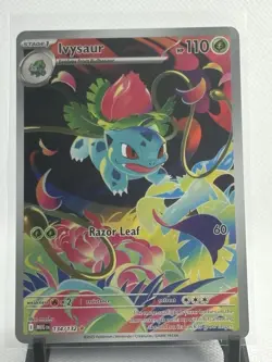 Ivysaur Illustration Rare 134/132 Near Mint Mega Evolution Pokemon TCG English - Image 1