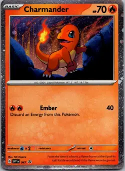 Charmander - (Cosmos Holo) Promo SV: Scarlet & Violet Promo Cards 047 NM - Image 1