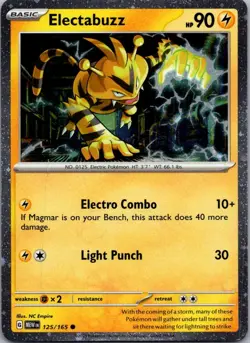 Electabuzz - (Cosmos Holo) Promo Miscellaneous Cards & Products 125/165 NM - Image 1