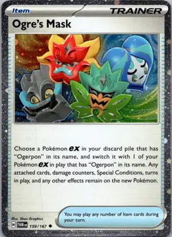 Ogre's Mask - (Cosmos Holo) Promo Miscellaneous Cards & Products 159/167 NM - Image 1
