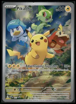 #027 Pikachu SV: Scarlet & Violet Promo Cards - Image 1