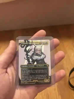 Yshtola Nights Blessed Borderless MTG Card Final Fantasy Common Non-holographic - Image 1