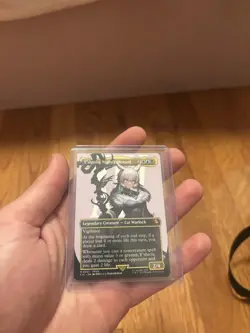 Yshtola Nights Blessed Borderless MTG Card Final Fantasy Common Non-holographic - Image 2