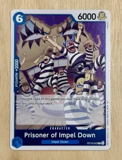Prisoner of Impel Down OP16-042 Rare One Piece Card R [C] - Image 1