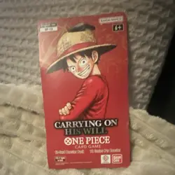 LOT OF 30x SLEVED BOOSTER PACKS One Piece Card Game OP-13 CARRYING ON HIS WILL - Image 2