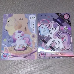 Sweetie Bell Hasbro Kayou My Little Pony 2 Card Lot Friendship Eternal English - Image 2