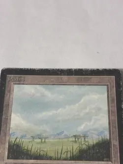 MTG 1993 Beta Magic The Gathering Plains (Trees) Basic Land HP Ref M10 - Image 5