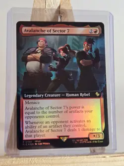 Avalanche of Sector 7 (Extended Art) Commander: Final Fantasy Foil - Image 1