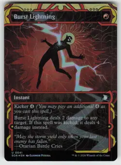 Burst Lightning #41 Secrets of Strixhaven: Mystical Archive MTG Foil NM - Image 1