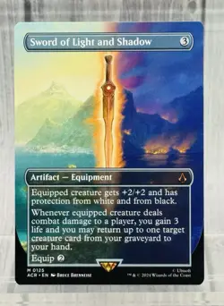 Sword of Light and Shadow (Borderless) Assassin's Creed Regular M 0125 - Image 1