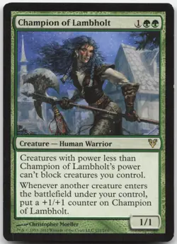 Champion of Lambholt - Avacyn Restored - Rare - Magic: The Gathering - Image 1