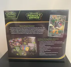 Pokemon Center Mega Evolution Perfect Order Elite Trainer Box Zygarde Tyrunt - Image 2