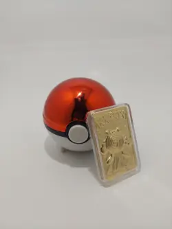 Poliwhirl Pokemon Burger King 23K Gold Plated Card *NO BOX* - Image 1