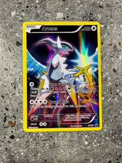 Pokemon TCG Cards Arceus XY116 Black Star Promo Holo - Image 1