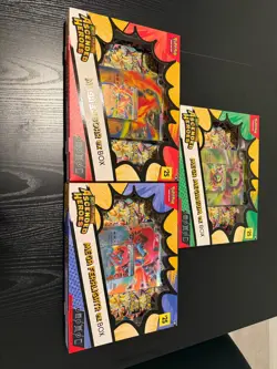 Pokemon Ascended heroes complete set Mega Ex boxes. Feraligatr, Meganium, EMBOAR - Image 2
