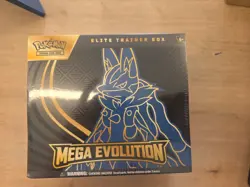 Pokemon TCG Mega Evolutions Lucario Elite Trainer Box ETB New Sealed - Image 1