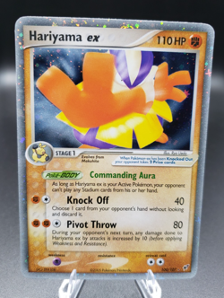 Pokemon TCG Hariyama EX 100/107 - EX Deoxys Holo - Image 1