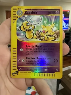Kadabra 84/165 - Expedition Set Reverse Holo Pokemon TCG Vintage LP - Image 1