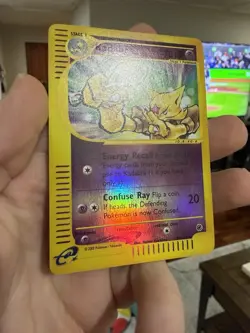 Kadabra 84/165 - Expedition Set Reverse Holo Pokemon TCG Vintage LP - Image 3