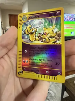Kadabra 84/165 - Expedition Set Reverse Holo Pokemon TCG Vintage LP - Image 4